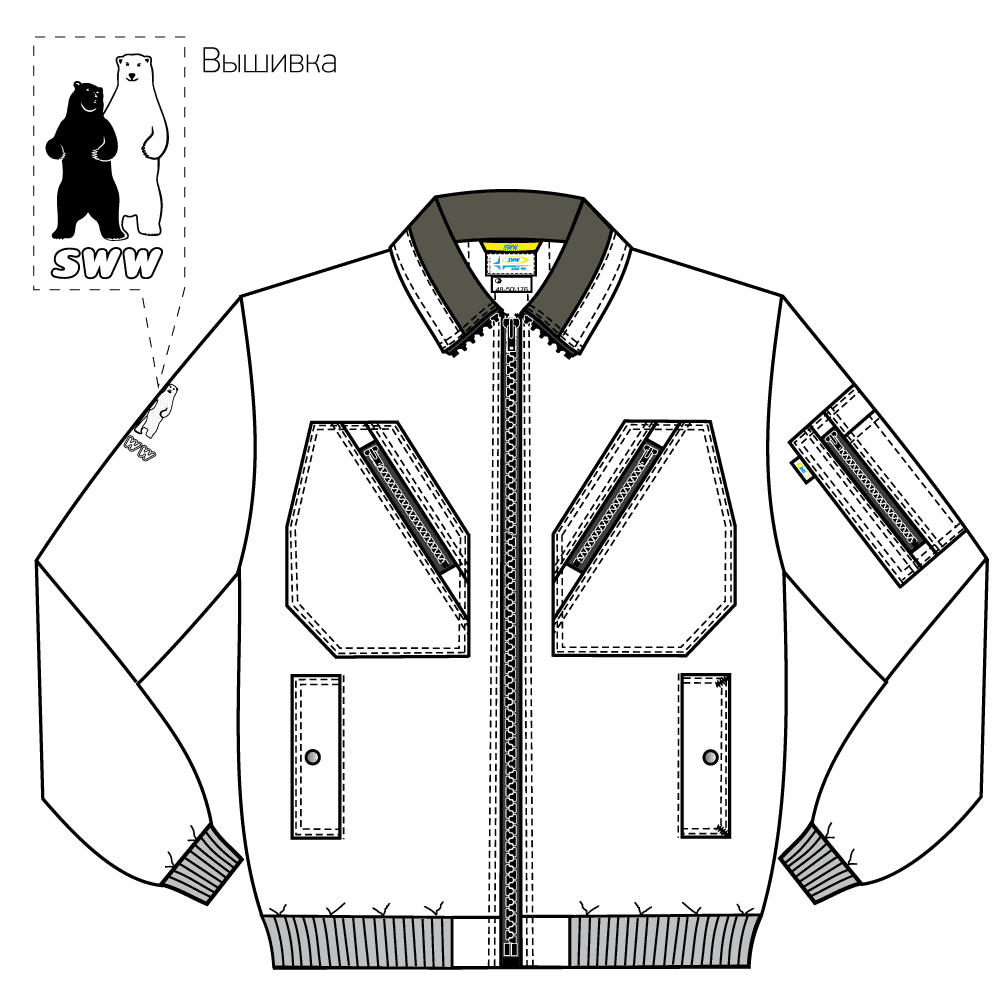 Куртка 442KC-TWILL-55