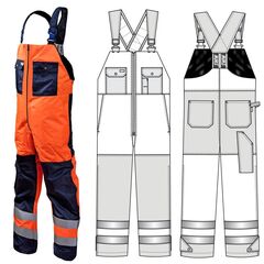 Полукомбинезон 43-TWILL-14/77
