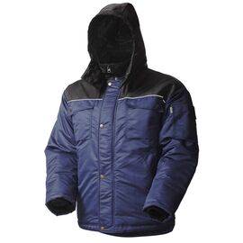 Зимняя куртка мужская рабочая 419C-TWILL-15/90 на стеганой подкладке с удлиненной спинкой в интернет-магазине swg.style