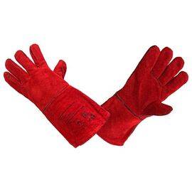 Перчатки-краги спилковые WELD RED LUX A0301-81