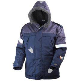 Зимняя куртка с несъемным капюшоном 624-P154-15/15 на подкладке из искусственного меха в интернет-магазине swg.style