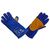 Перчатки-краги спилковые  BLUE WELDER KEVLAR A0410-16, Цвет: 70 желтый, Размер: 10