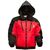 Зимняя двухцветная (красно-черная) куртка 464-TASLAN-80/90 в интернет-магазине swg.style