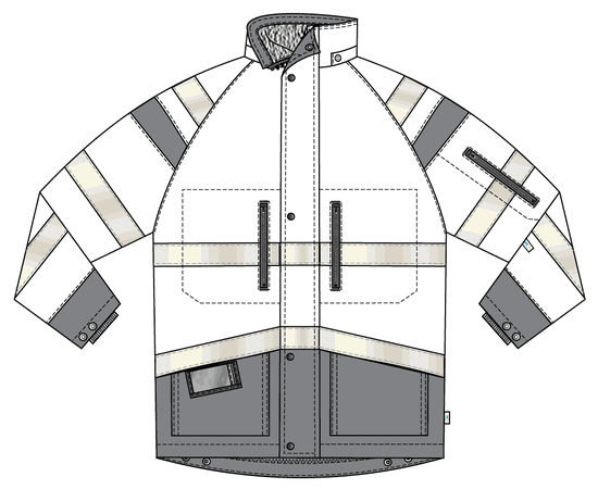 Куртка 4677-T-TWILL-77/15