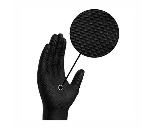 Перчатки нитриловые Black Sapfir-90