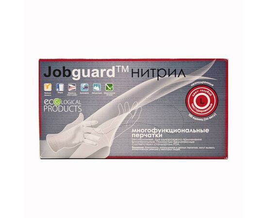 Перчатки нитриловые Jobguard-12